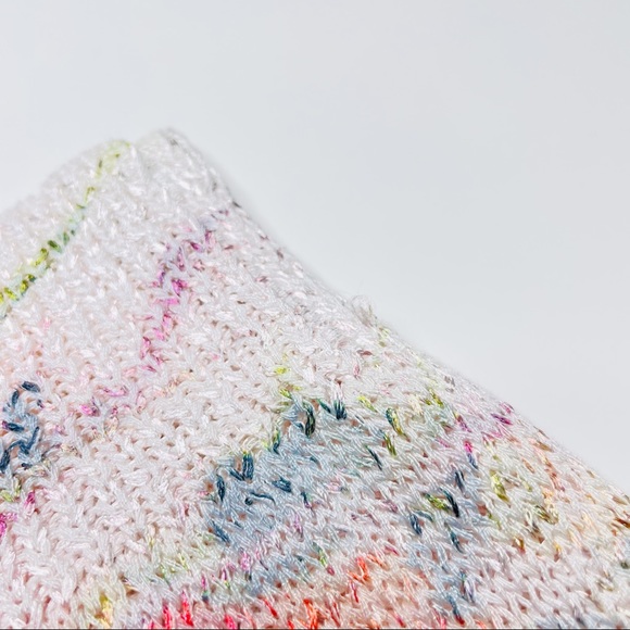 Sioni Boatneck Dolman Sleeve Floral Print Sweater Pale Pink Size Medium - Picture 14 of 14